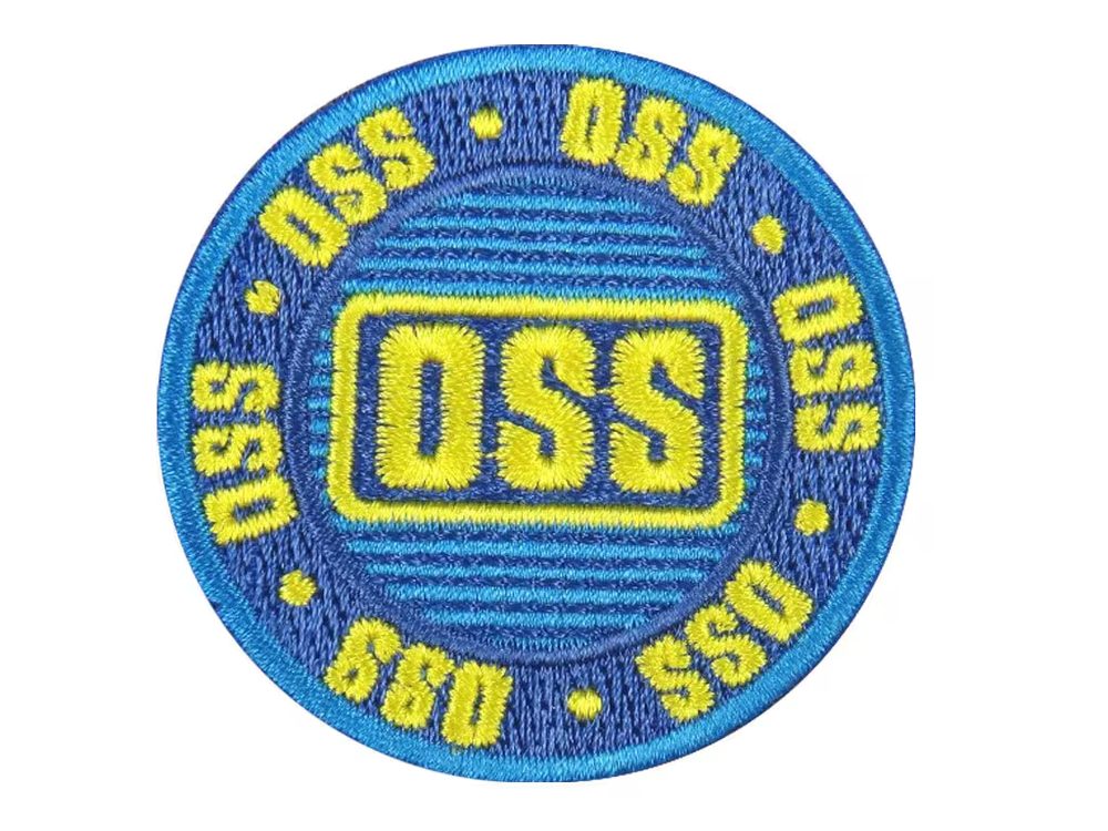 OSS Oshi Shinobu embroidered jiu-jitsu gi patch